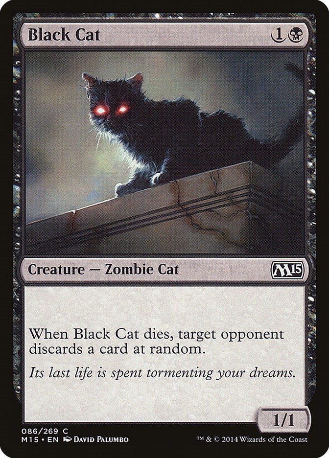 Image for Black Cat (86) (M15) - Magic: The Gathering