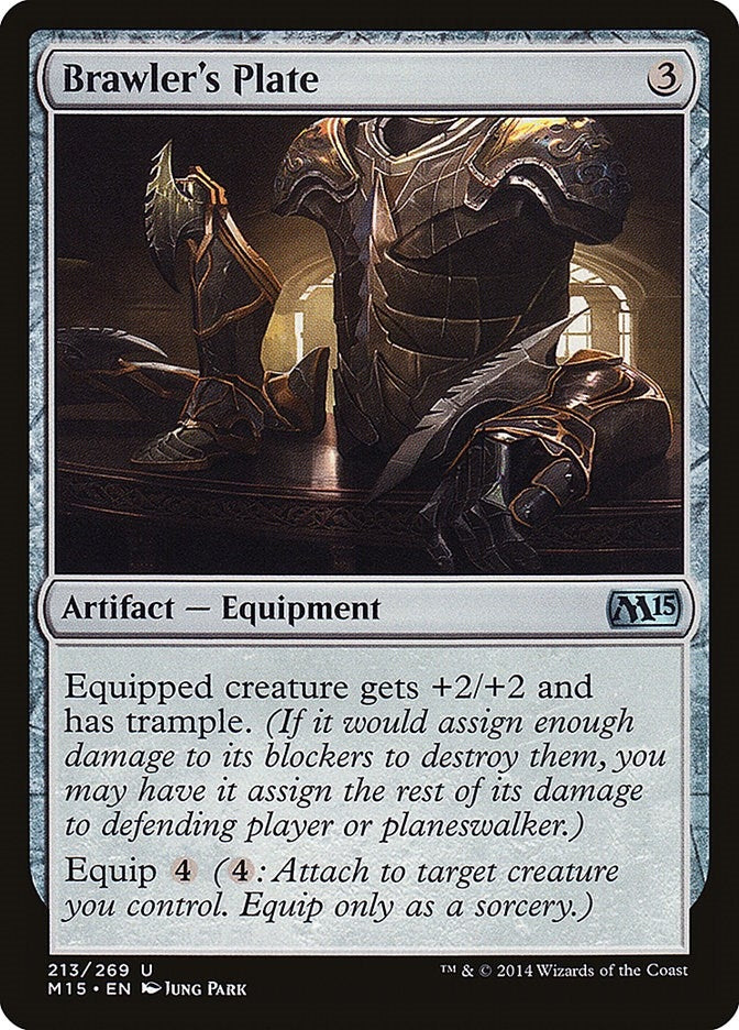 Image for Brawler's Plate (213) (M15) - Magic: The Gathering