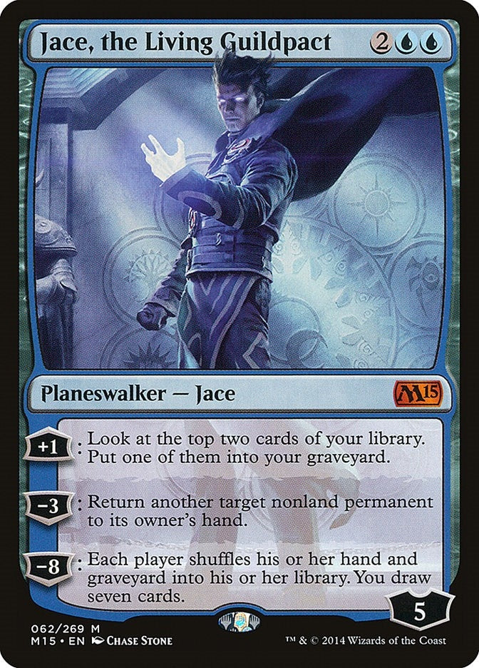 Image for Jace, the Living Guildpact (62) (M15) - Magic: The Gathering
