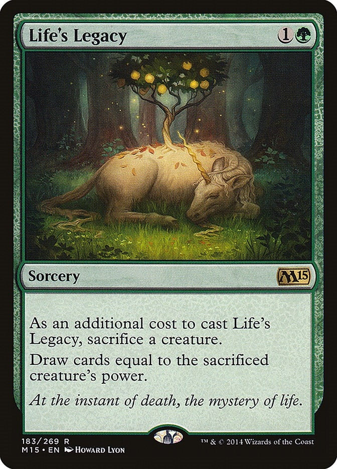 Image for Life's Legacy (183) (M15) - Magic: The Gathering