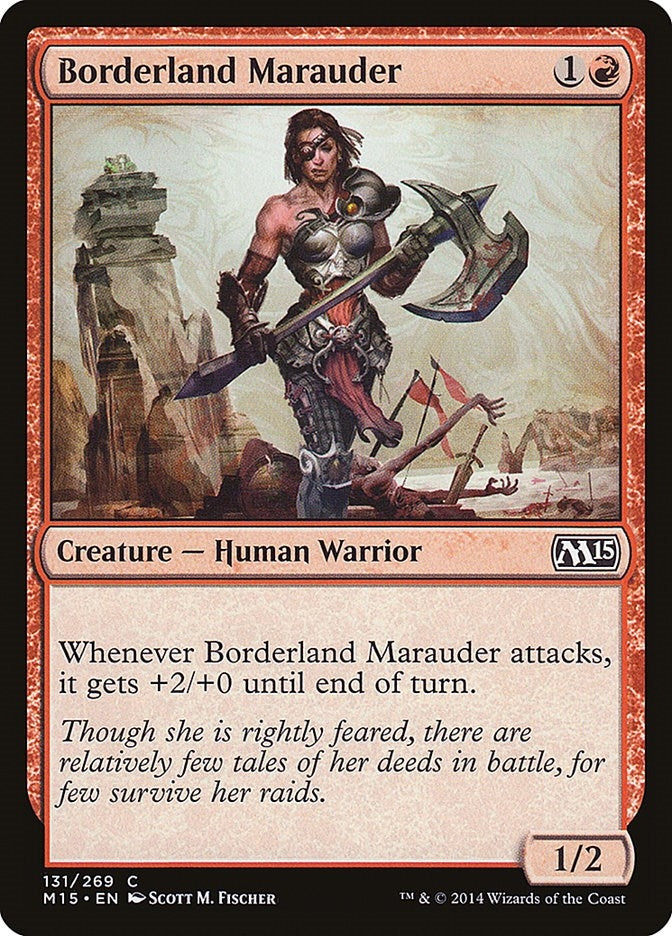 Image for Borderland Marauder (131) (M15) - Magic: The Gathering