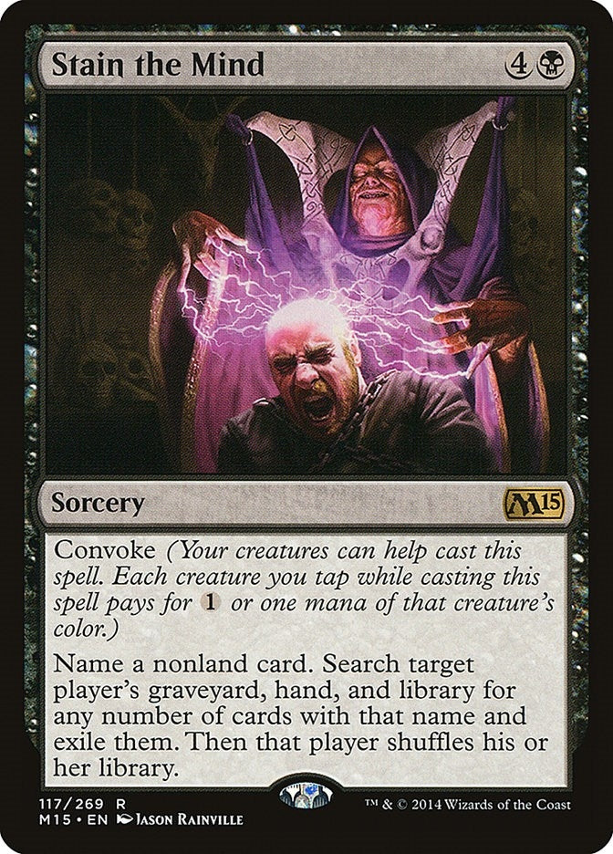 Image for Stain the Mind (117) (M15) - Magic: The Gathering