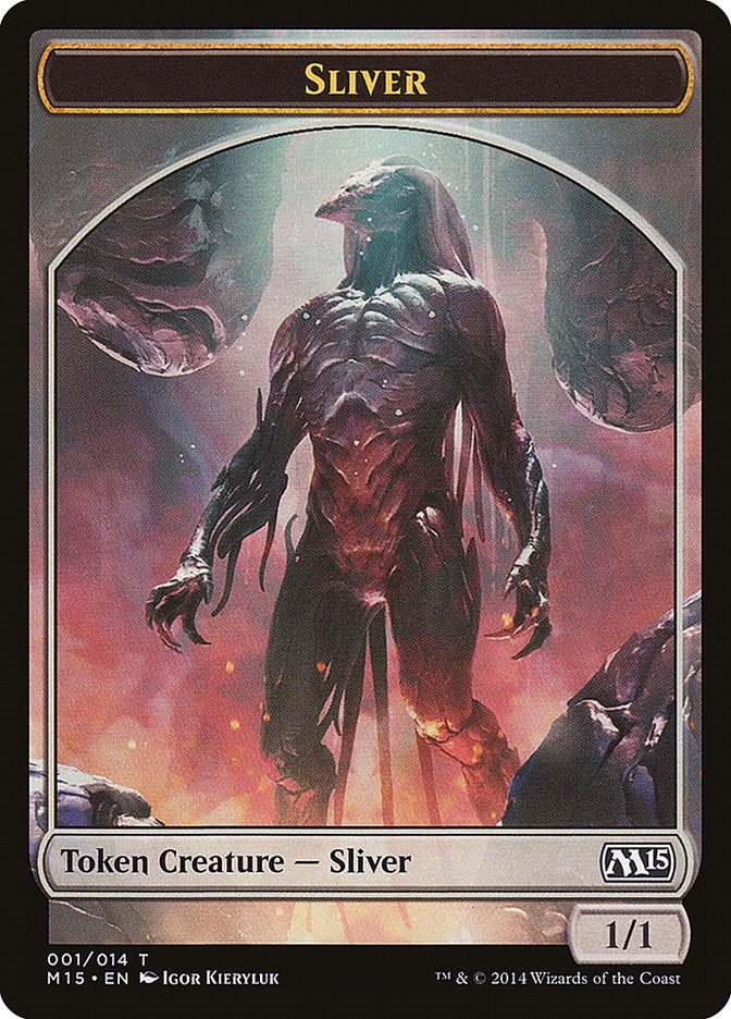 Image for Sliver Token (1) (M15) - Magic: The Gathering