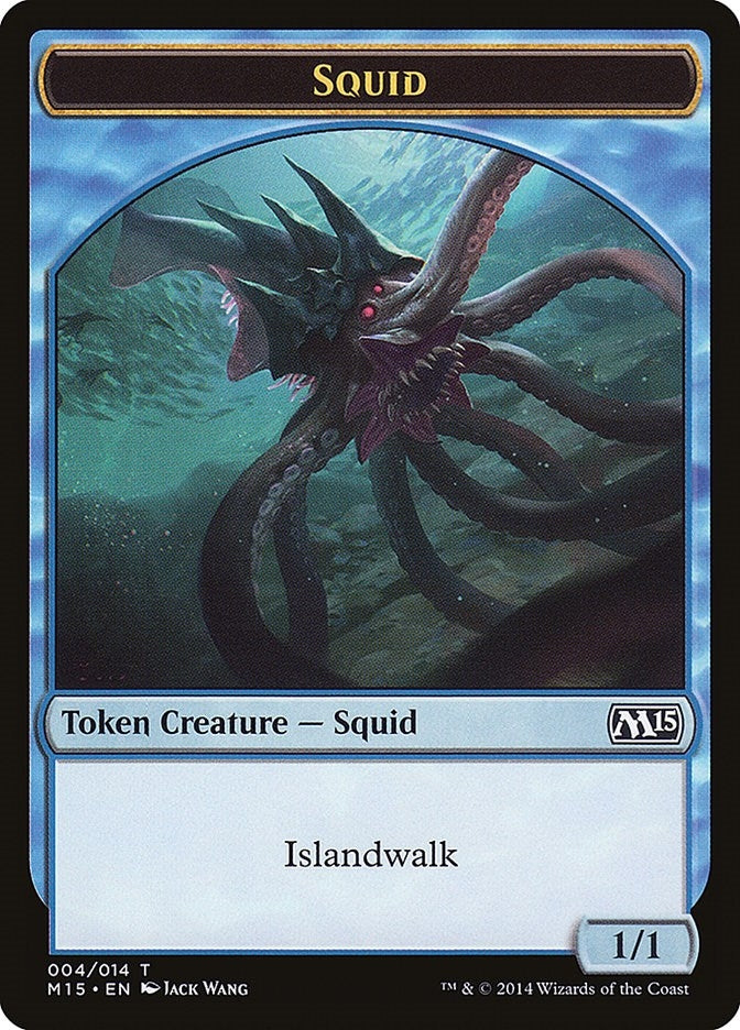 Image for Squid Token (4) (M15) - Magic: The Gathering