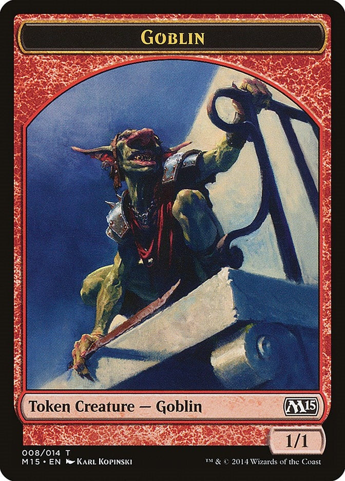 Image for Goblin Token (8) (M15) - Magic: The Gathering