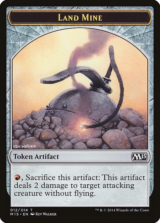 Image for Land Mine Token (12) (M15) - Magic: The Gathering