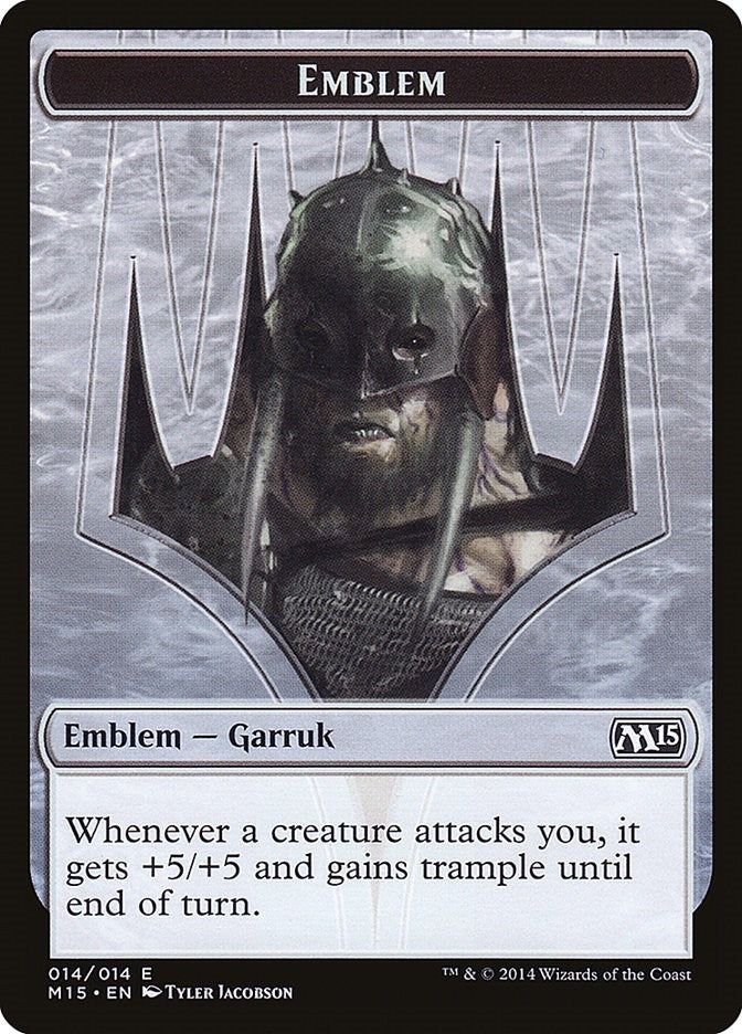 Image for Emblem - Garruk, Apex Predator (14) (M15) - Magic: The Gathering