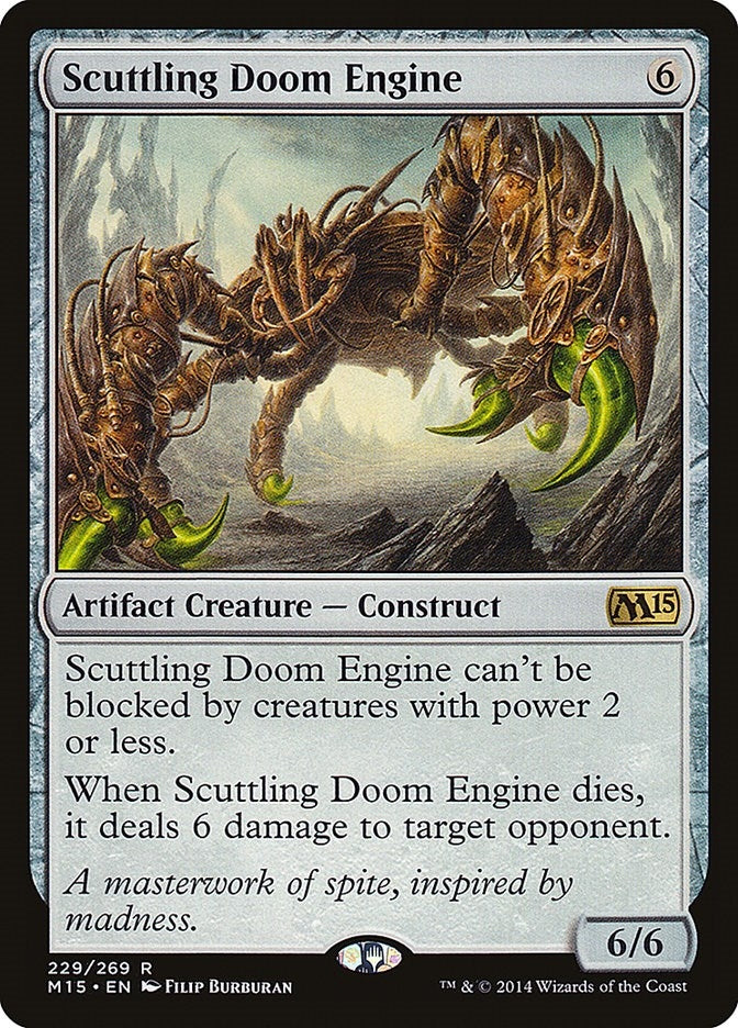 Image for Scuttling Doom Engine (229) (M15) - Magic: The Gathering