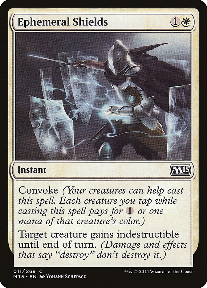 Image for Ephemeral Shields (11) (M15) - Magic: The Gathering