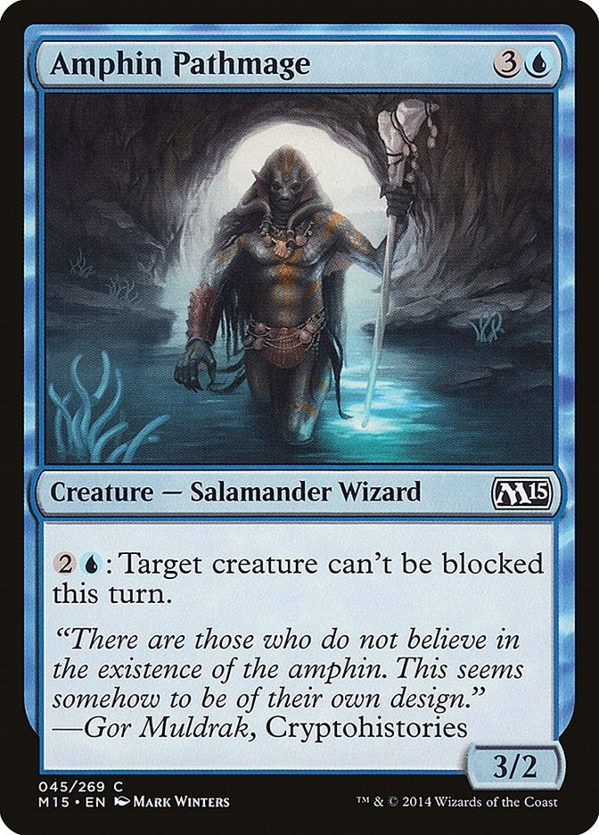 Image for Amphin Pathmage (45) (M15) - Magic: The Gathering