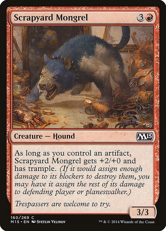 Image for Scrapyard Mongrel (160) (M15) - Magic: The Gathering