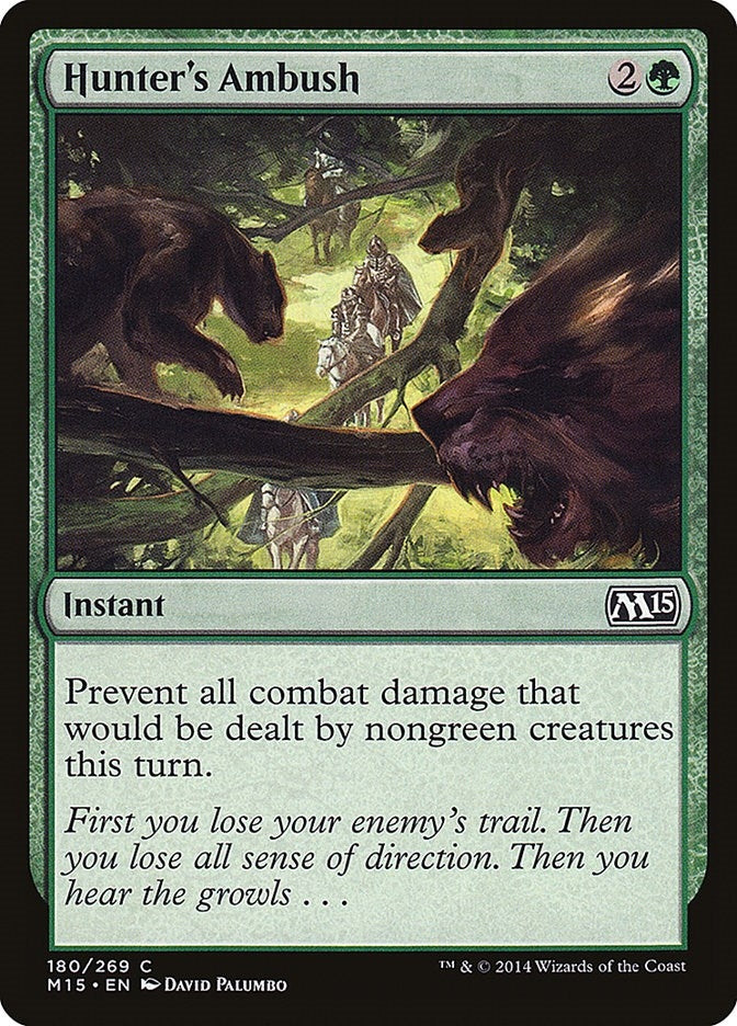 Image for Hunter's Ambush (180) (M15) - Magic: The Gathering