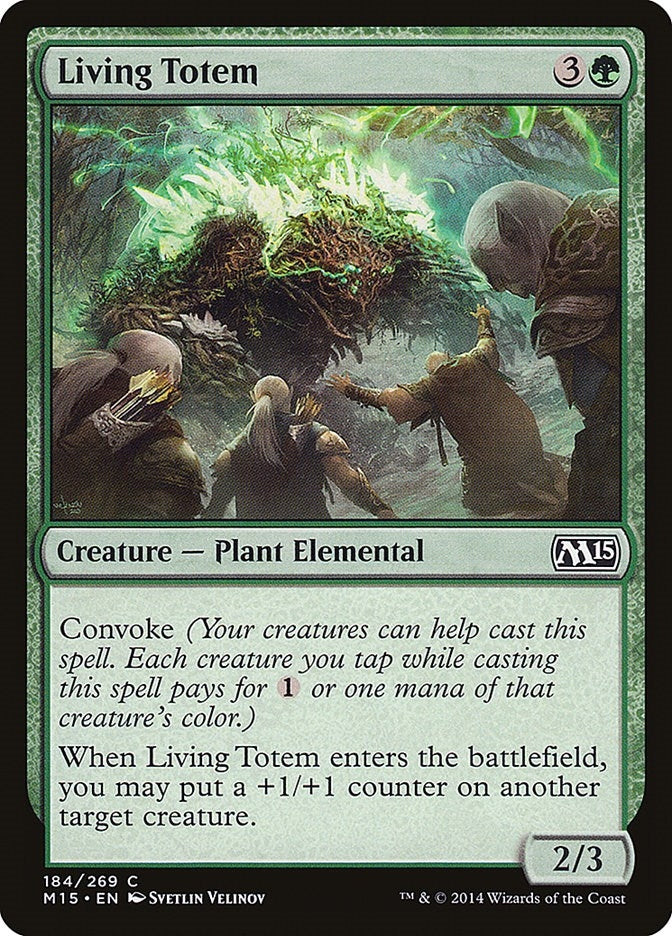 Image for Living Totem (184) (M15) - Magic: The Gathering