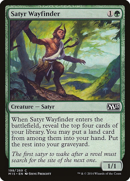Image for Satyr Wayfinder (198) (M15) - Magic: The Gathering