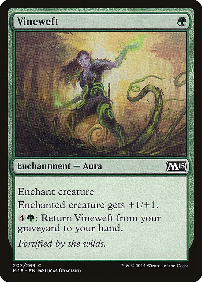 Image for Vineweft (207) (M15) - Magic: The Gathering