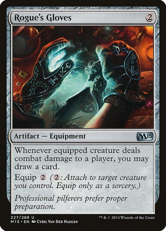 Image for Rogue's Gloves (227) (M15) - Magic: The Gathering