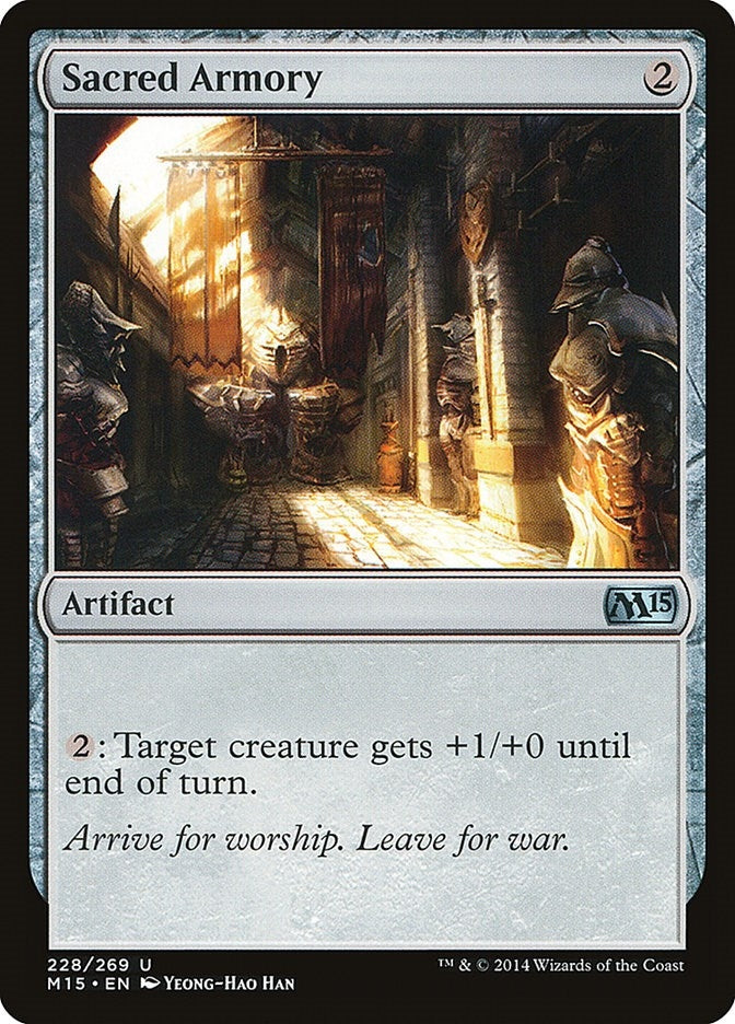 Image for Sacred Armory (228) (M15) - Magic: The Gathering
