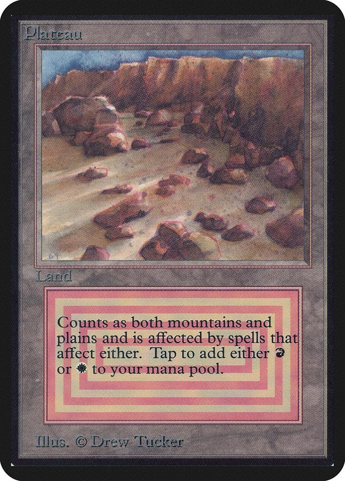 Image for Plateau (LEA) - Magic: The Gathering