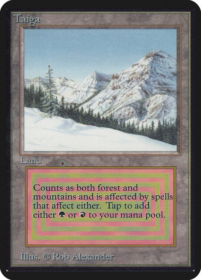 Image for Taiga (LEA) - Magic: The Gathering