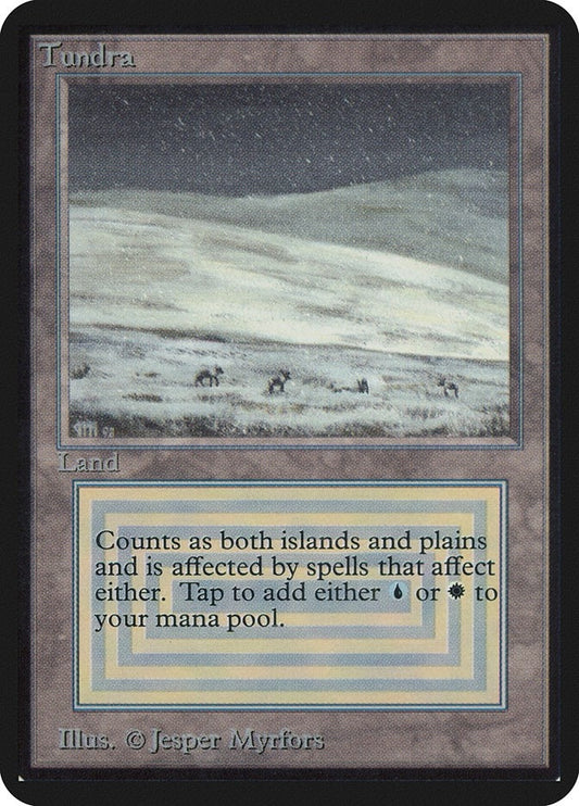 Image for Tundra (LEA) - Magic: The Gathering