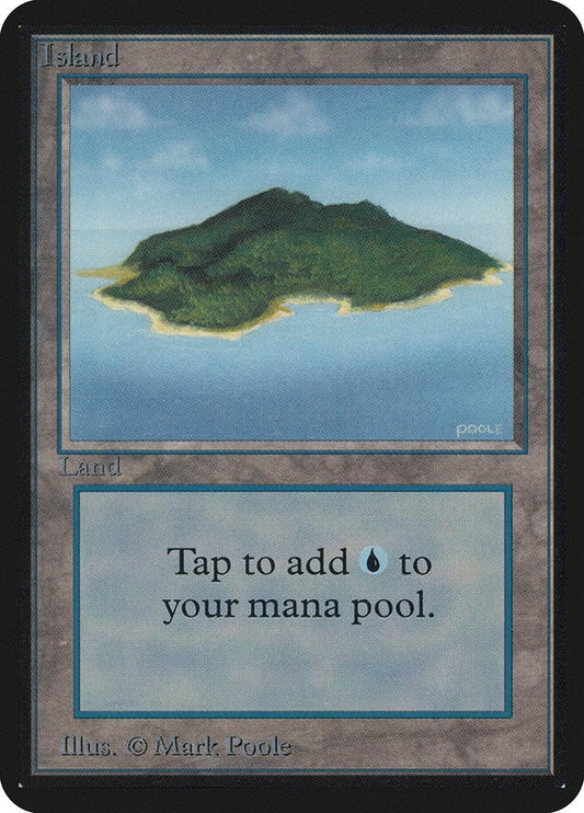 Image for Island (B) (LEA) - Magic: The Gathering
