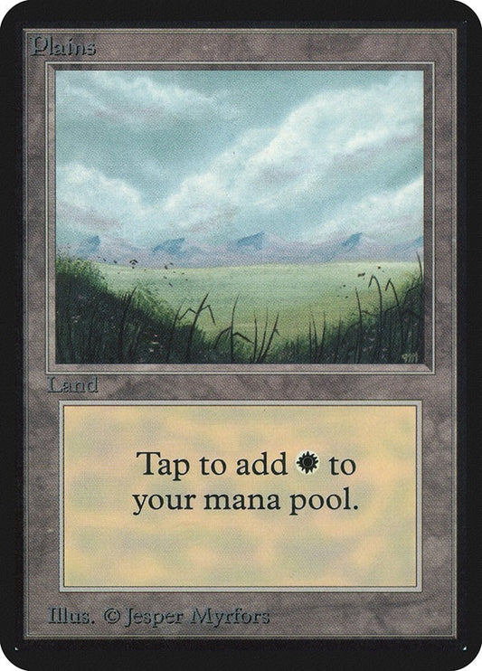 Image for Plains (A) (LEA) - Magic: The Gathering