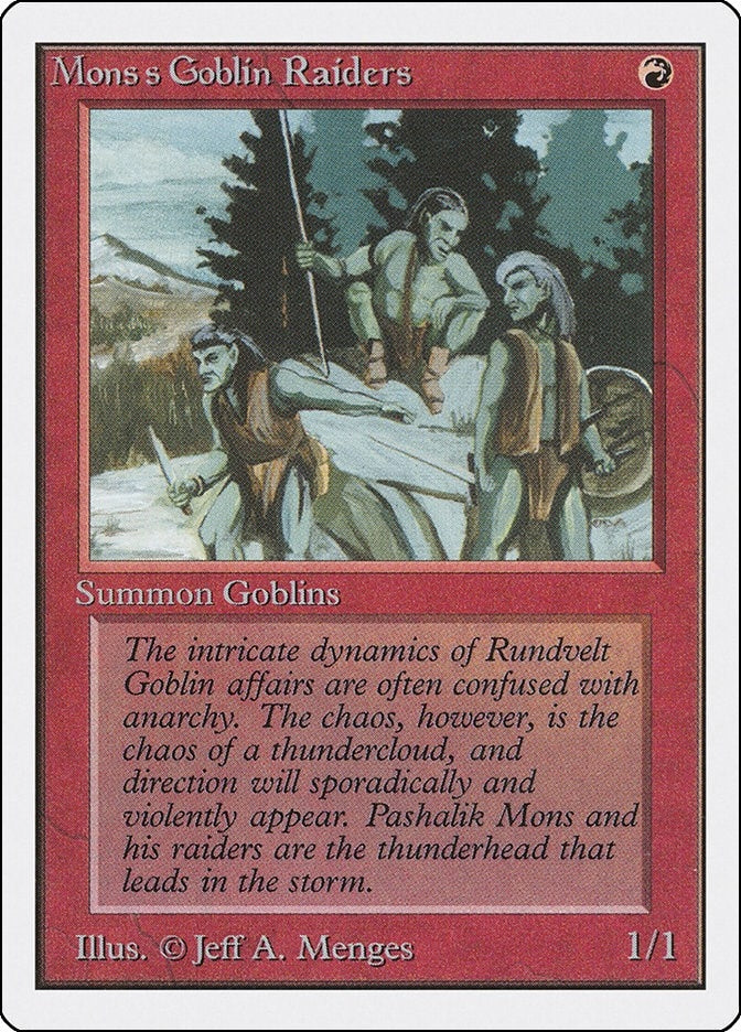 Mons's Goblin Raiders (2ED)