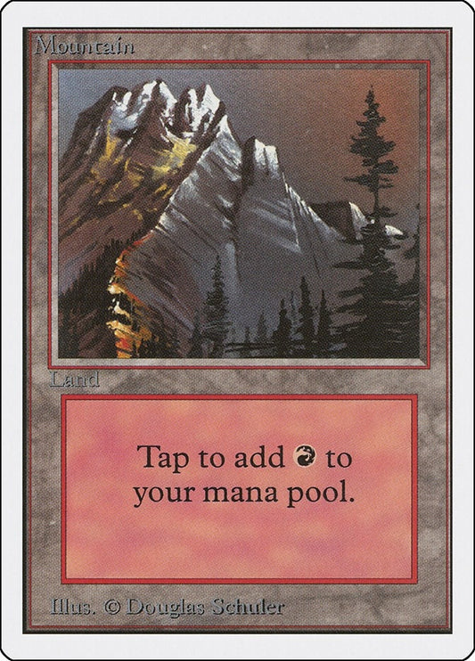 Image for Mountain (A) (2ED) - Magic: The Gathering