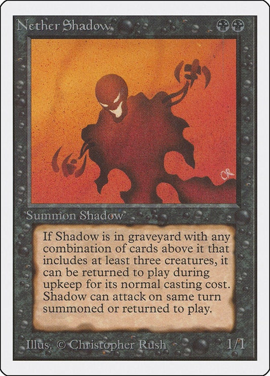 Image for Nether Shadow (2ED) - Magic: The Gathering