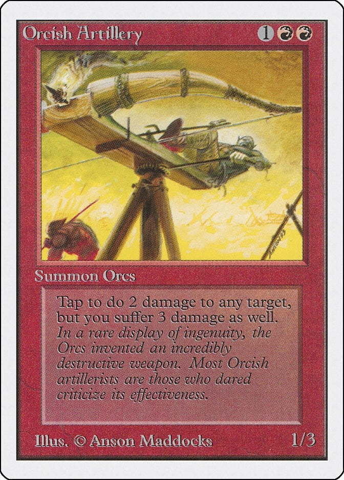 Orcish Artillery (2ED)