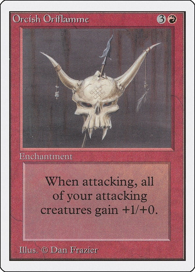 Orcish Oriflamme (2ED)