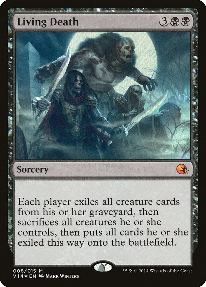Image for Living Death (8) (V14) - Magic: The Gathering