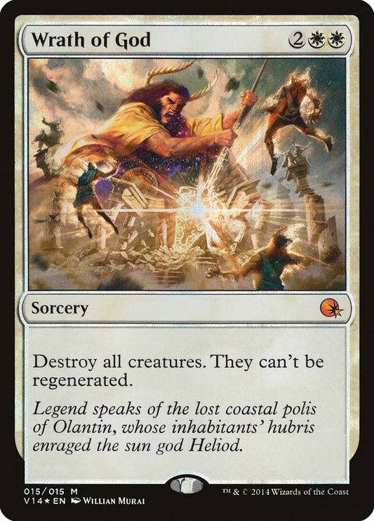 Image for Wrath of God (15) (V14) - Magic: The Gathering