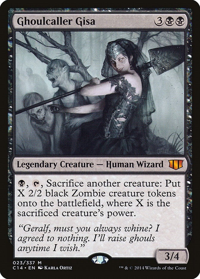 Image for Ghoulcaller Gisa (23) (C14) - Magic: The Gathering