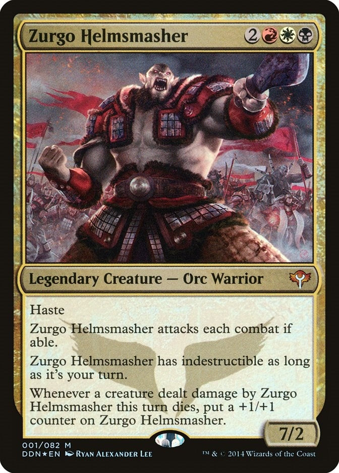 Image for Zurgo Helmsmasher (1) (DDN) - Magic: The Gathering