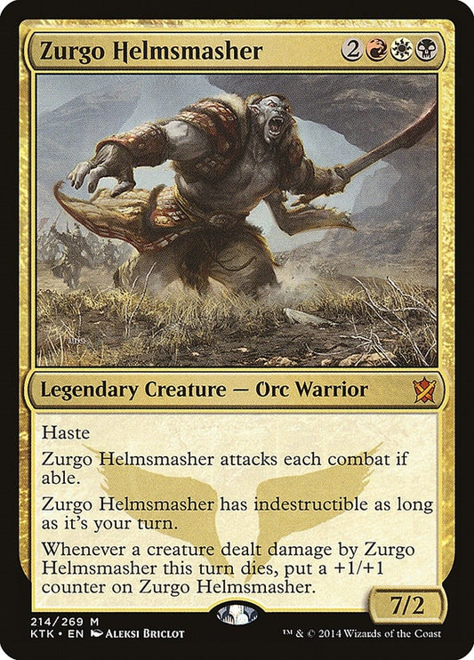 Image for Zurgo Helmsmasher (214) (KTK) - Magic: The Gathering