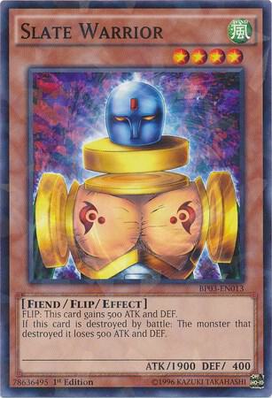 Slate Warrior (Shatterfoil) (BP03-EN013) (BP03)