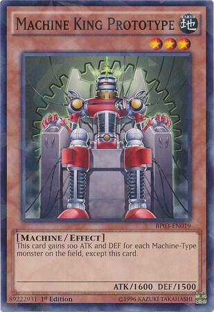 Machine King Prototype (Shatterfoil) (BP03-EN019) (BP03)