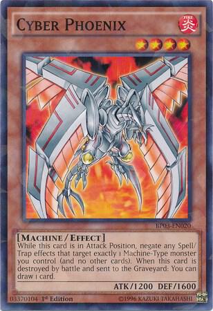 Cyber Phoenix (Shatterfoil) (BP03-EN020) (BP03)