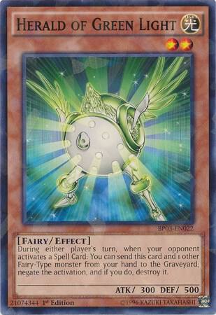 Herald of Green Light (Shatterfoil) (BP03-EN022) (BP03)