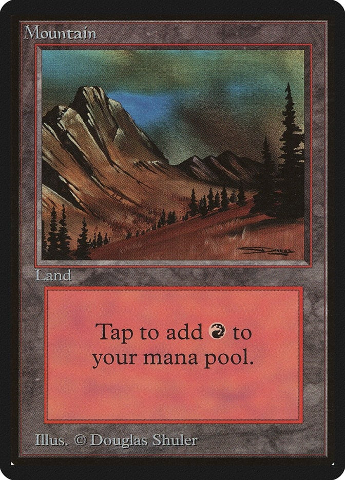 Image for Mountain (C) (LEB) - Magic: The Gathering