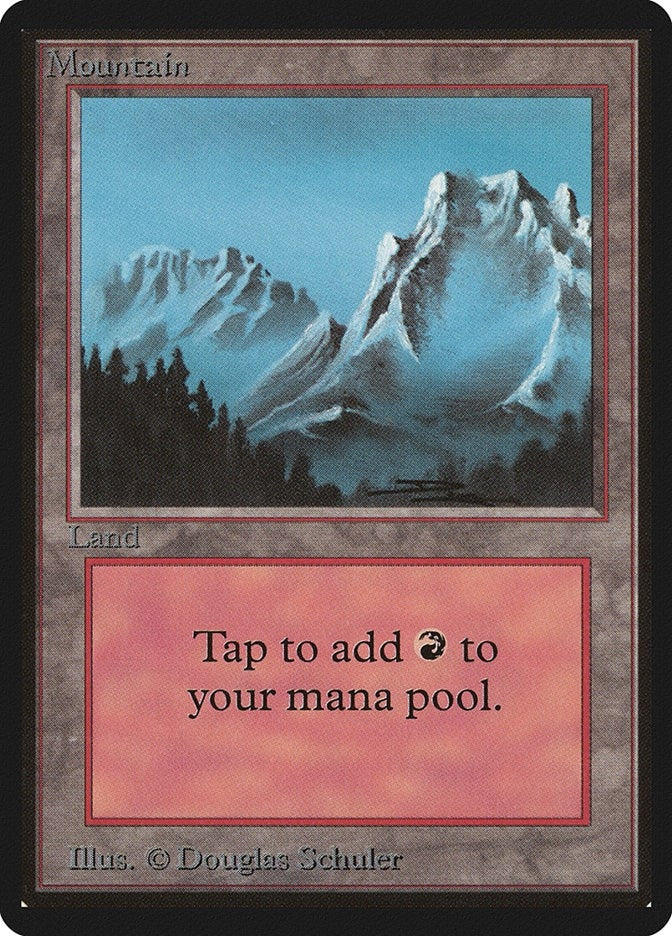 Image for Mountain (B) (LEB) - Magic: The Gathering