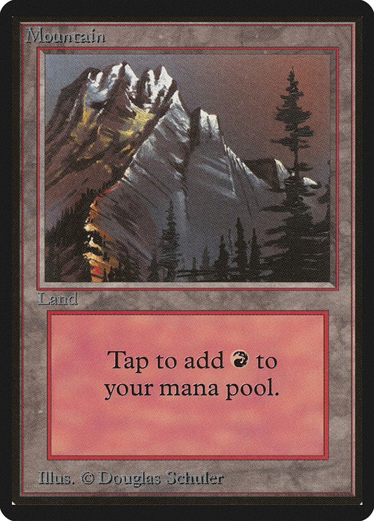 Image for Mountain (A) (LEB) - Magic: The Gathering