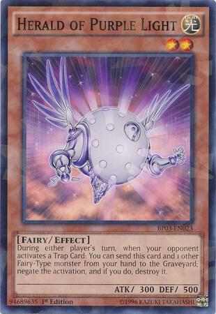 Herald of Purple Light (Shatterfoil) (BP03-EN023) (BP03)