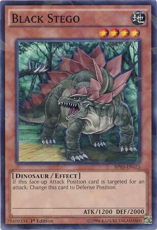 Black Stego (Shatterfoil) (BP03-EN025) (BP03)