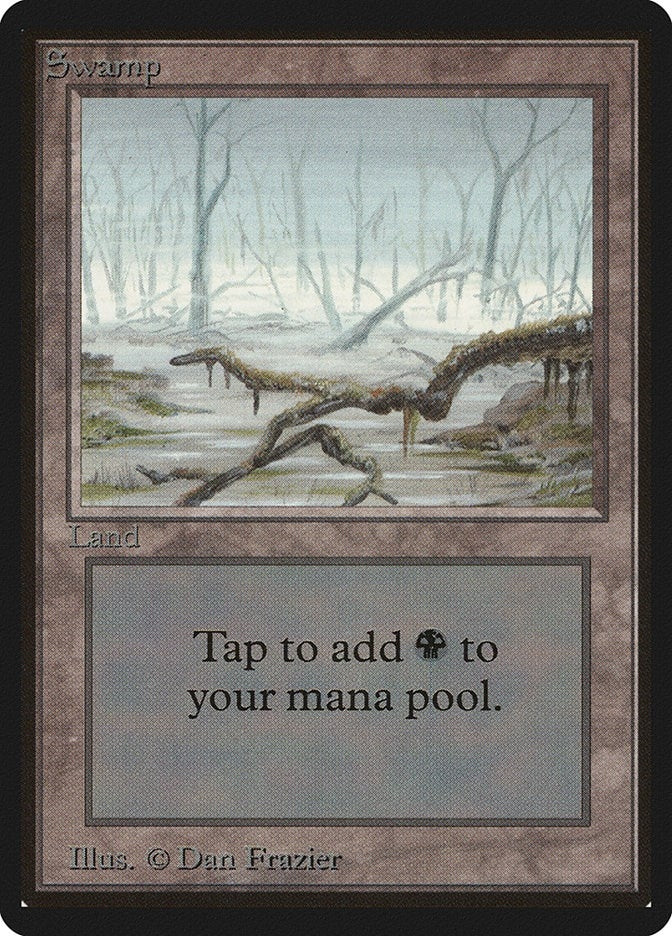Image for Swamp (A) (LEB) - Magic: The Gathering