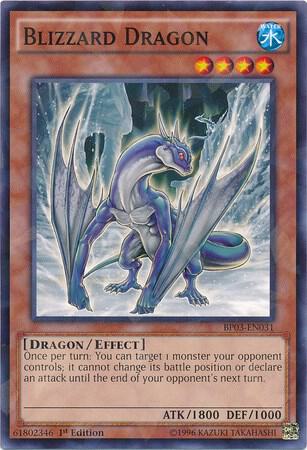 Blizzard Dragon (Shatterfoil) (BP03-EN031) (BP03)