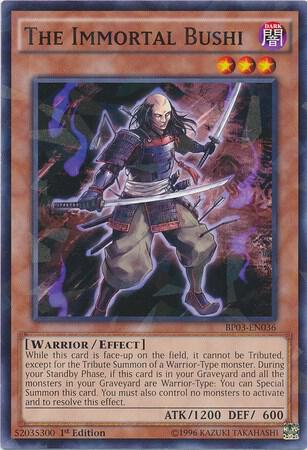The Immortal Bushi (Shatterfoil) (BP03-EN036) (BP03)