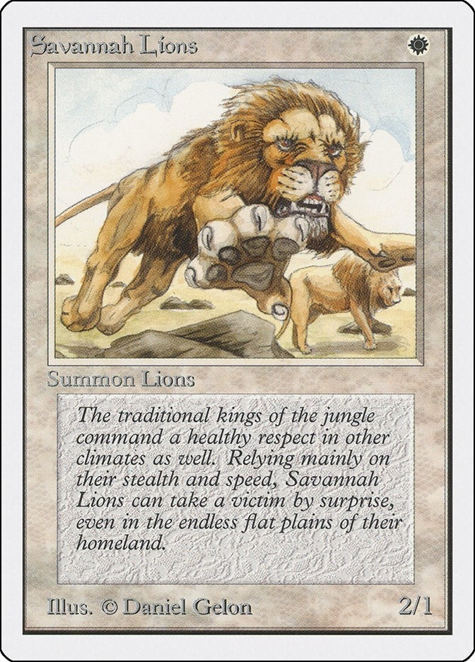 Savannah Lions (2ED)