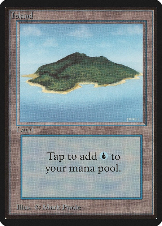 Image for Island (B) (LEB) - Magic: The Gathering